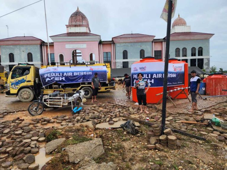 Laznas AQL Peduli Dirikan Posko Komando, Fokus Pulihkan Masjid dan Layanan Pengungsi di Sumut–Aceh