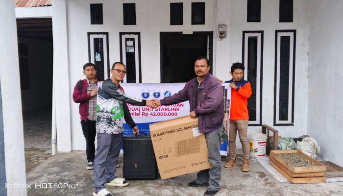 Starlink Dukungan ARM HA-IPB Resmi Dioperasikan di Bener Meriah, Aceh