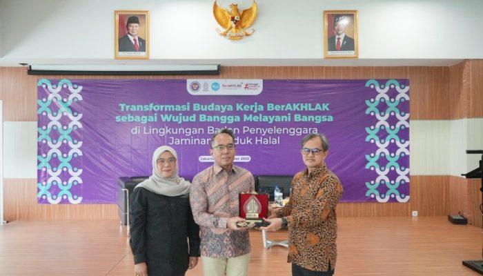 BPJPH Jadikan BerAKHLAK untuk Peningkatan Budaya Kerja dan Layanan