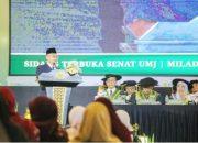 Mendikdasmen: Milad ke-70, UMJ Harus Jadi Penggerak Peradaban dan Berkontribusi Nyata Bagi Bangsa