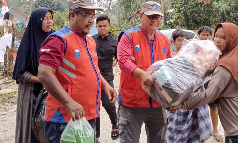 ARM HA-IPB Salurkan Bantuan untuk Penyintas Banjir di Lubuk Sidup Aceh Tamiang