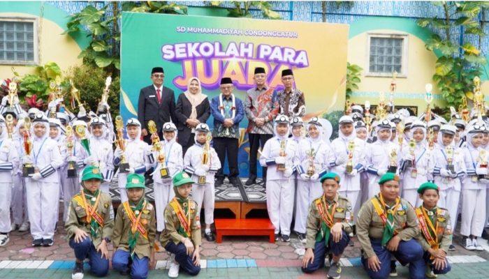 Cetak 523 Prestasi, SD Muhammadiyah Condongcatur Peringkat Pertama Sekolah Berprestasi Nasional