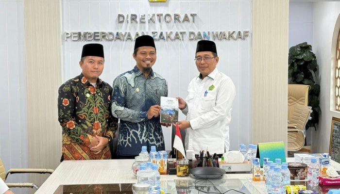 Laznas dan Badan Wakaf Dewan Dakwah Silaturrahim ke Kemenag RI, Bahas Penguatan Zakat dan Wakaf Produktif