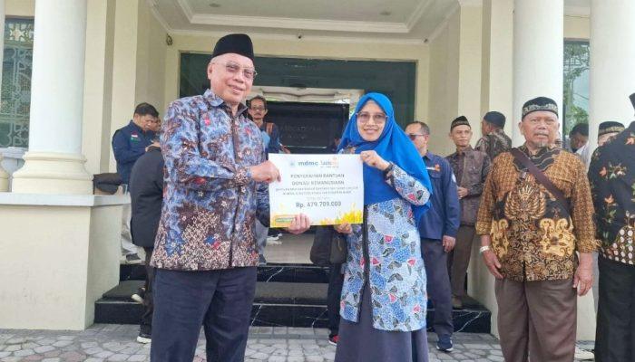 Muhammadiyah Jatim Berangkatkan 2 Truk Logistik ke Aceh dan Sumut