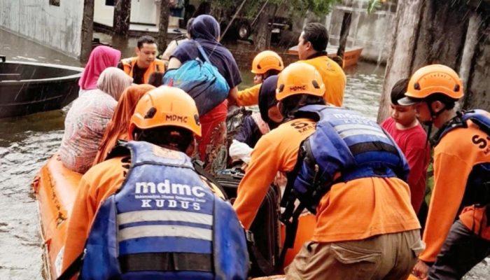 25 Desa di Kudus Terendam Banjir, MDMC Kirimkan Relawan Bantu Warga Terdampak