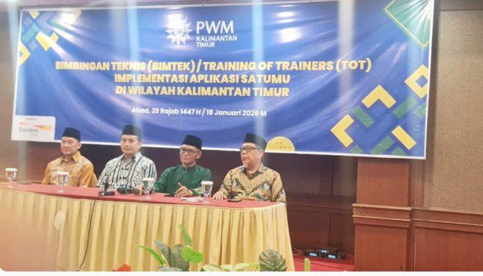 Muhammadiyah Kaltim Mantapkan Langkah Digitalisasi Organisasi lewat ToT SatuMu