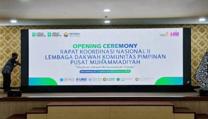 Ketum Muhammadiyah dan Jajaran Menteri Siap Hadiri Rakornas LDK Muhammadiyah 2026 di Semarang