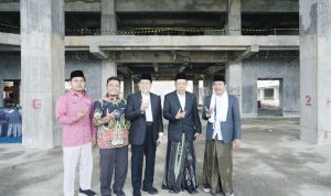 Tinjau Pembangunan Gedung Persiapan Muktamar Muhammadiyah di Sumut, Sekjen MUI Apresiasi Kerja Cepat yang Dilakukan