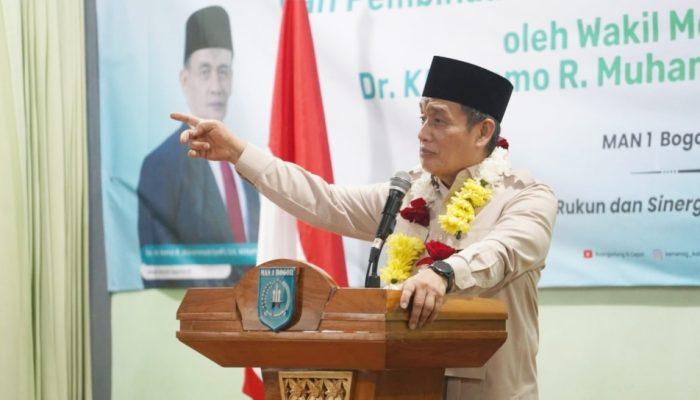 Dorong Data Kondisi Sarpras, Wamenag: Madrasah Rusak Usulkan Dapat Bantuan