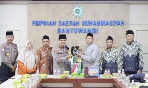 Perkuat Sinergitas, Kapolres Silaturahmi ke Kantor PD Muhammadiyah Banyuwangi