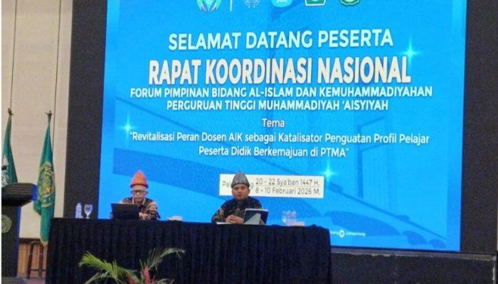 Rakornas Bidang AIK PTMA, Senafas dengan Risalah Islam Berkemajuan