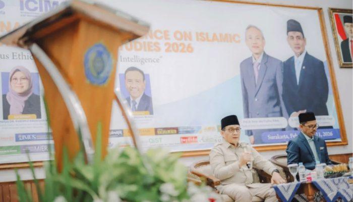Wamenag Pesankan Tanggung Jawab Moral atas Kecerdasan Buatan (AI) di ICIMS 2026 UMS