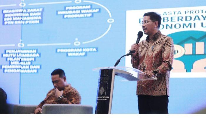 Tahun ini, Kemenag Target 2.124 Titik Pemberdayaan Zakat dan Wakaf
