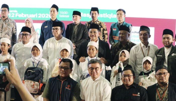 Ada Gerakan Indonesia Berdaya, Zakat untuk 9.450 Mustahik Desil 1–3 Data Terpadu Kesejahteraan Sosial (DTKS)