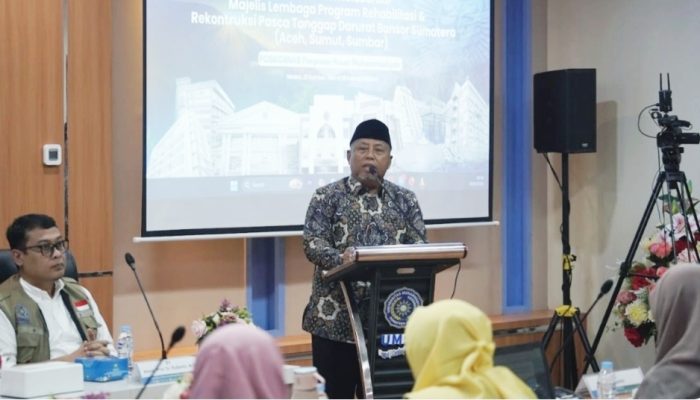Muhammadiyah Perkuat Sinergi Rehabilitasi dan Rekonstruksi Pascabencana di Sumatera