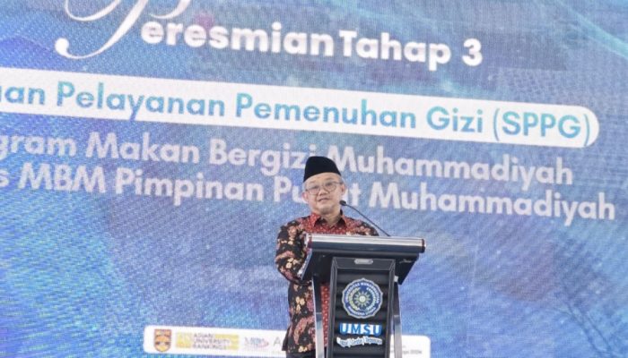 Muhammadiyah Resmikan Tahap 3 SPPG di Medan, Perluasan Layanan Gizi Harus Bermutu dan Berkelanjutan