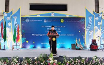 Pesan Ketua PDM JakTim kepada Lulusan SMP Muhammadiyah 4 Kramat Jati : 4 Kunci Sukses Alumni