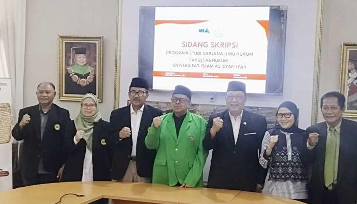 Babe Haikal Kuliah Lagi, Berhasil Lulus Sidang Skripsi S1 Hukum di UIA Walau Sudah Bergelar Doktor