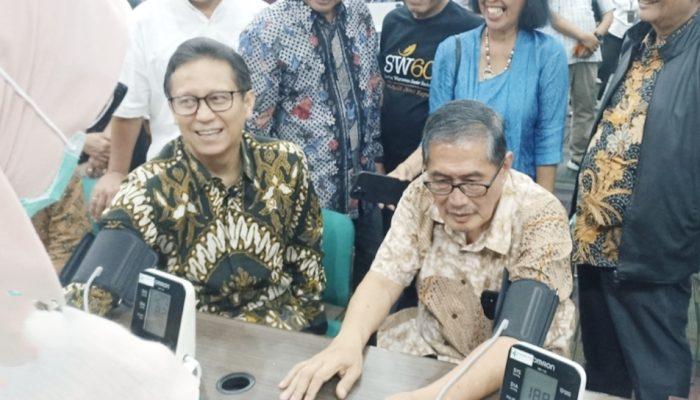 Kemenkes Beri Layananan Cek Kesehatan Gratis bagi Wartawan Senior